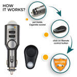 Technaxx car Alarm with Charging Function TX-100 – Image 3