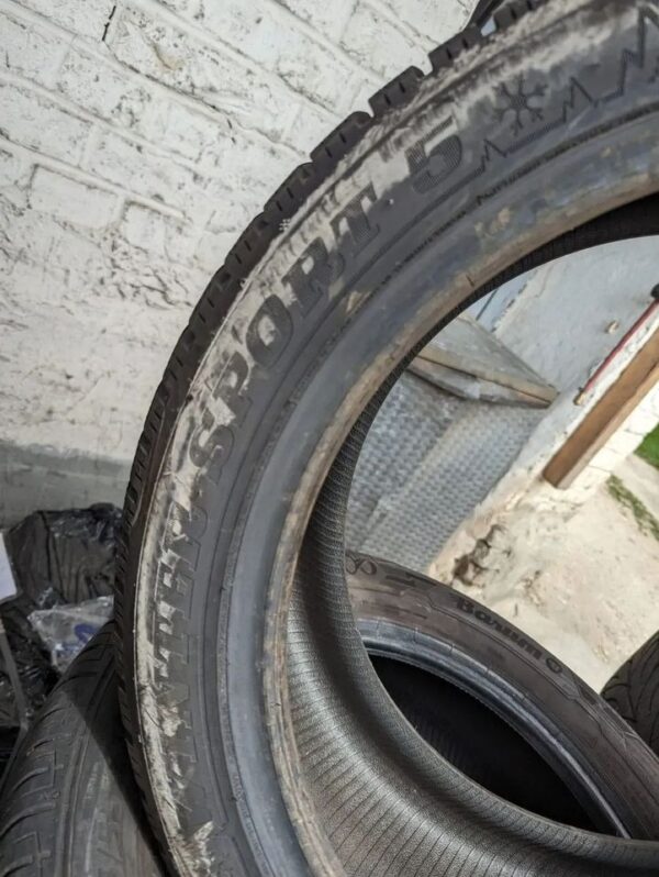 NOUVEAU! 4x pneus hiver 235/45 R18 98V Dunlop Winter Sport 5 DOT 19 – Image 3